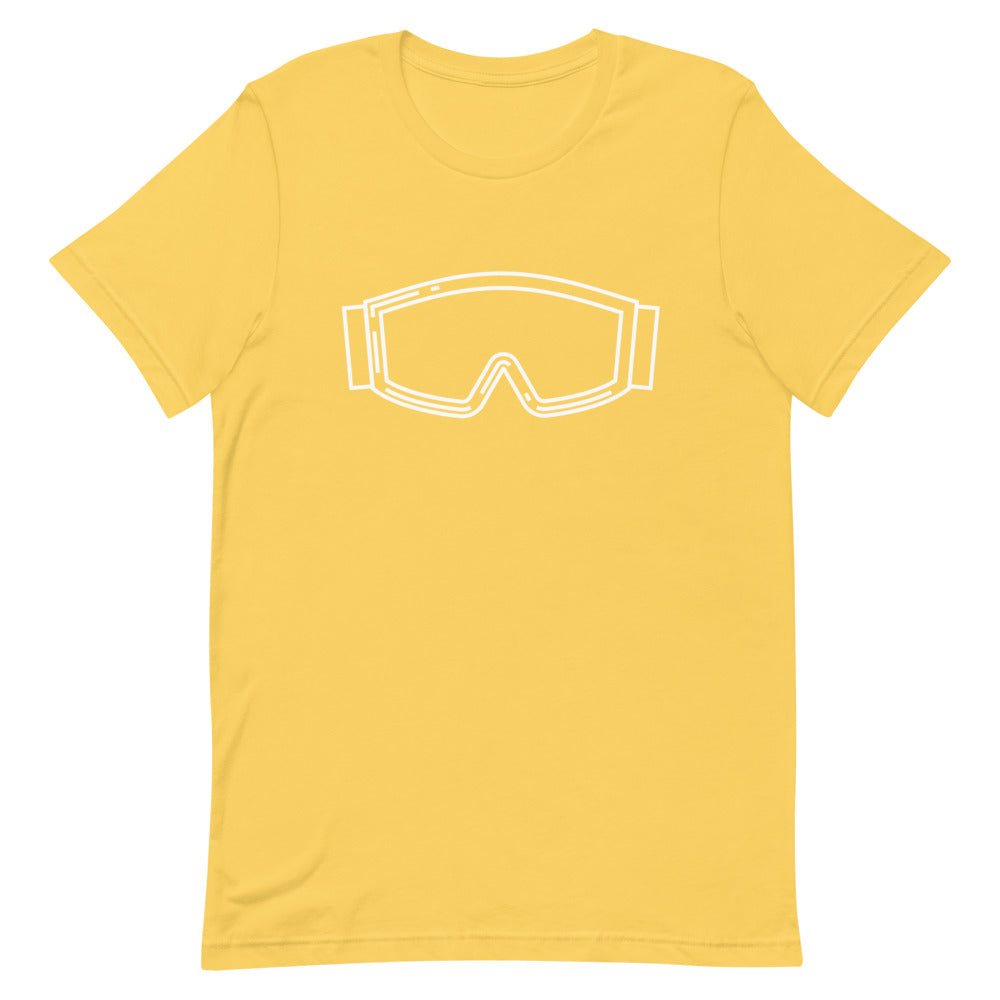 Short-Sleeve Unisex T-Shirt White Googles