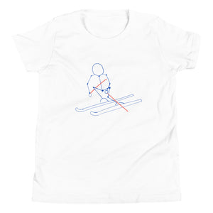 Youth Short Sleeve T-Shirt Kid Stickman